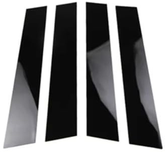 Fenster B Säulen Aufkleber Kompatibel Mit Ford Für Fiesta 2009 2010 2011 2012 2013 2014 2015 Autofenster Türsäulen Zierabdeckungsaufkleber Aufkleber Außendekoration