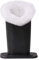 MoKo Porte-Lunettes, Velours Moderne Doublée en Peluche PU Cuir Magnétique Support de Protection, Anti-Rayures et Antipoussière Stand Case pour Lunettes et Lunettes de Soleil, Noir