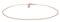 Elli Halskette Damen Basic Kette Choker in 925 Sterling Silber Rosé vergoldet
