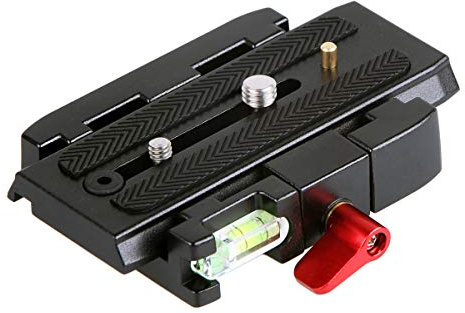 ayex Schnellwechselplatte Kompatibel mit Manfrotto RC5 System & 501PL, P200
