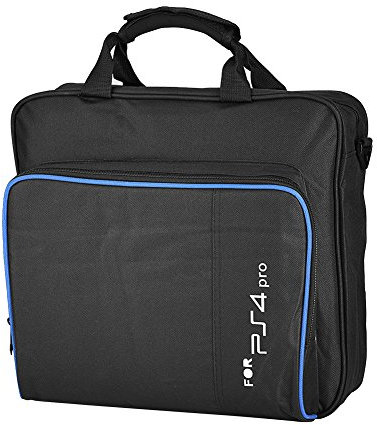 Fosa PS4 Tragetasche Tasche, Wasserdicht Stoßfest Spiel System Schutzhülle für PlayStation 4 System und Zubehör