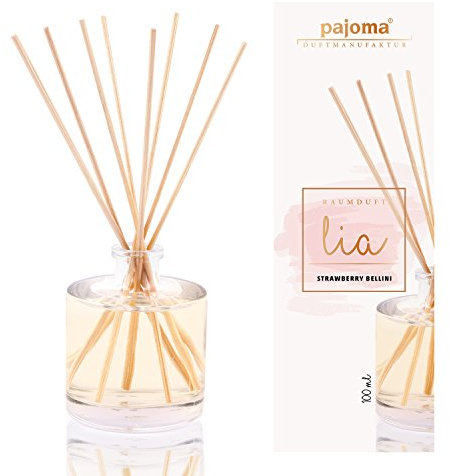 pajoma Raumduft Strawberry Bellini, 100ml Lia Roségold Edition