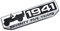 EmbRoom 75 Anni 1941 Anniversario in Metallo Emblema Targa Auto Adesivo di Ricambio per Jeep Wrangler Cherokee 2016 Patriot Compass