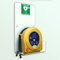 Erste Hilfe Defibrillator (AED) HeartSine SAM 350P, mit manueller Schockauslösung für Laien und Profis, inkl. Acrylglaswandhalterung