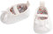 Heless 6481 - Ballerinas für Puppen, weiß, Größe 30 - 34 cm