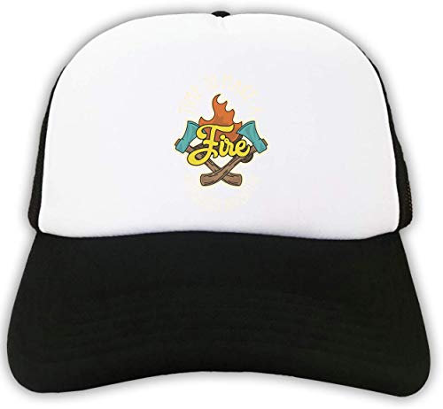 Time to Make A Fire Wilderness Adventure Trucker Cap