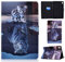 Succtopy Funda para Lenovo Tab M10 HD 2nd Gen 10.1 2020 TB-X306X / TB-X306F, Ultra Delgado Carcasa Tablet Lenovo M10 10.1 2ª Gen, Stand Función Cover Case Lenovo Tablet M10 HD 2, Gato y Tigre