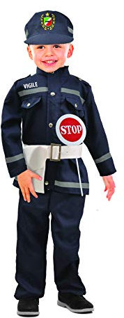 Ciao Vigile costume travestimento bambino (Taglia 6-8 anni)