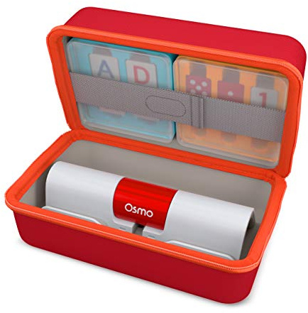Osmo - Grab-And-Go - Small Carrying Case für iPad -Tragebox - für bis zu 3 Spiele (je nach Größe) und für die Osmo Basis für iPad (nicht für die Fire-Tablet Basis geeignet)