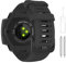 MoKo Bracelet Compatible avec Garmin Instinct/Instinct Solar/Tactical/Instinct 2 Montre GPS, 22mm Bracelet de Remplacement en Silicone Souple, Noir