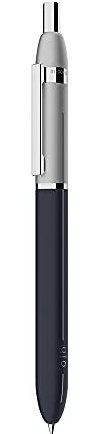 Otto Hutt design 03 Druckbleistift 002-18804 – Bleistift aus Messing Vollmaterial in der Farbe matt blau – Mit 0,7-Millimeter-Minen und Radiergummi