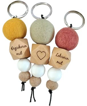 Abschiedsgeschenk Kita für Erzieherin Schlüsselanhänger