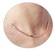 BERISO 18K Gold Plated Personalized Herringbone Choker Necklace Sets Anti Tarnish Stainless Steel Double Layered Shiny Herringbone Snake Chain Trendy Dainty Necklaces Set Gift for Women Girl Friend