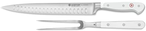 WÜSTHOF Classic White 2-Piece Carving Set