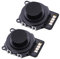 CHEOTIME Joystick De Botón Analógico 3D De 2 Piezas para PSP 2000, Interruptor De Reemplazo De Joystick Inalámbrico Profesional Joystick Rocker con Reemplazo De Reparación De Tapa para PSP 2000 Negro