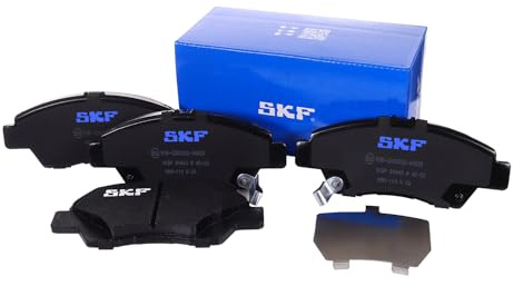 SKF Scheibenbremse Bremsbelag VKBP 80403 A - 4er Set - Position Vorderachse Höhe 77 mm Länge 170 mm Breite 81 mm Dicke 16,3 mm - OE Qualität
