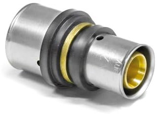 Sanpro PPSU Pressfitting Reduzierung Reduzierstück TH Kontur, Größe 26x3-20x2 (Pressfitting Kupplung Reduzierung Muffe dvgw Steckfit THPRess)