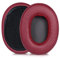 Replacement Earpads for Skullcandy Crusher Hesh 3 3.0 Hesh3 Venue Wireless ANC Headset Replacement Headphones Memory Foam Earpads Ear Pads, Protein Leather Earmuffs, Red