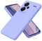 XINYEXIN Funda Silicone Case para Xiaomi Redmi Note 13 Pro Plus 5G (Pro+ 5G), Protección de Cuerpo Completo, Carcasa de Silicona Líquida Suave Antichoque Case Cover - Violeta