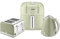 Swan Retro Kitchen Set, 1.5L Fast Boil Kettle & 4 Slice Toaster & Retro 6L Manual Air Fryer, Green, SK19020GN, ST19020GN, SM22030LGN