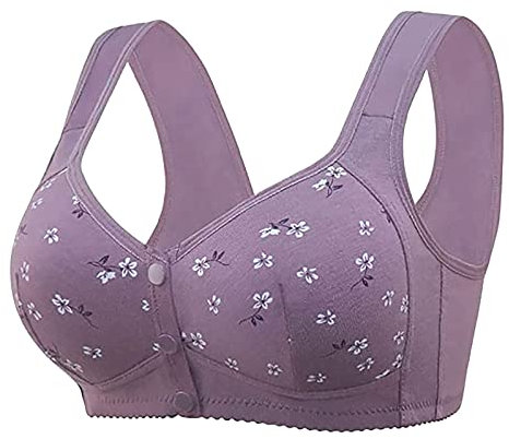 TYUIOP Quarter Cup Bra Bralettes for Women Plus Size 22-24 Strapless Bras for Women Strapless Bras for Bigger Bust Luxe Looker Bra Bras for Women Front Fastening Wire 40Dd Bras for