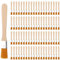 80 Pezzi Pennello Pittura Piccolo 13.5cm Pennelli Pittura per Legno Pennello Piatto Piatti per Vernice,Pittura Muro,Pittura Acrilica,Colla Vinilica,Pittura Fai Da Te,Forniture Artistiche