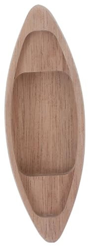 Warmhm 1stück Unvollendetes Holzboot-Modell Zur Dekoration Miniatur Boot Modell Aus Holz Für Wohnaccessoires DIY Malen Geschenkidee