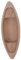 Warmhm Holzboot Bootsförmige Platten Mini-kanu-Figur Miniatur-bootsmodell Miniatur-kanu Mini-Vintage-fischerboot Desktop-Boot-Ornament Segelboot-skulpturen Bootsverzierung Light Brown