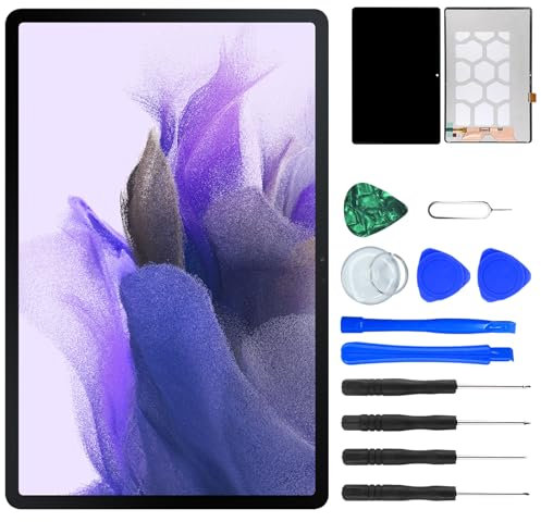 NB+ Touch Screen LCD Replacement For Samsung Galaxy Tab S7 FE 2021 12.4 LCD Display Unit Digitizer Front Glass Panel Black with Tools