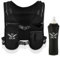 Adjustable Unisex Running Vest – Lightweight Hydration Vest with 1.5L Back Bladder Pocket – 500ml Water Bottle Included – Bottle Pocket, Zipper Storage, Phone Holder – Durable Backpack Alternative