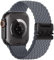 Geflochtenes Armbänder für Apple Watch Ultra/2 Armband 49mm 46mm 40mm 44mm 45mm 41mm 42mm 38mm,Elastisches Nylon Strap Fallschirmverschluss Band für Apple Watch 10 iWatch 9 8 7 6 5 4 3 SE/2 Apfelband