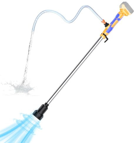 Cordless Stick Water Transfer Pump Compatible with Dewalt 20V MAX Battery(NO Battery)720GPH,32FT Head, Portable Utility Sump Pump Kit with 3/4 Outlet for Pool/Garden/Pond/RV/Boat Draining