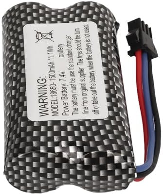 RC Car Lithium Battery 7.4V 1500mAh LiPo Battery With SM 3P Plug for Replacement Transformer Crawler Cars