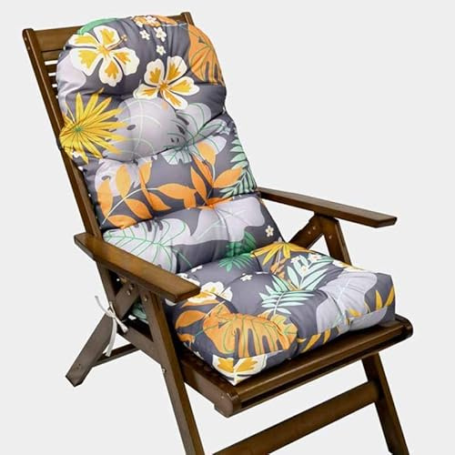 HLTQL Schaukel Auflage Cushion for Swing, 110 * 50cm Outdoor Kissen Wetterfest Mit Füllung Sitzauflagen Gartenmöbel,Garden Swing Cushion,Wasserdichter (10)