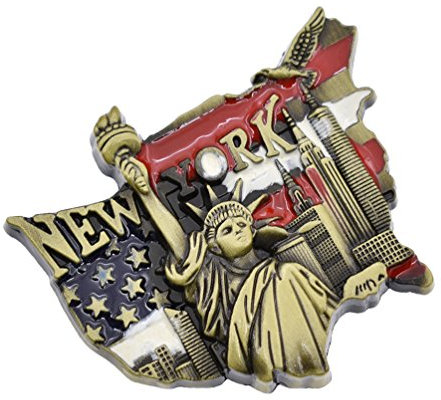 YNuth Kühlschrankmagnet Pinnwandmagnet New York Freiheitsstatue Mehrfarbig Deko