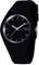 TONSHEN Damenuhr Fashion Analog Quarz Uhren Einfach Casual Kautschuk Armbanduhr für Damen Mädchen 12 Farbe (Schwarz)