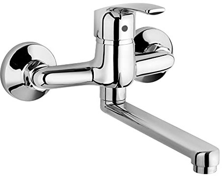 Paini Atomix3.0 Miscelatore monocomando lavello a muro Cromato D1CR501