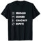 Essen Sie SCHLAFEN CRICKET Spaß Cricket Sagte T-Shirt