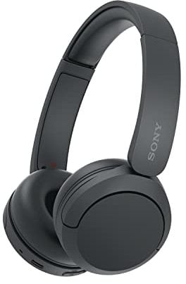 Sony WH-CH520 Wireless Bluetooth Headphones - up to 50 Hours Battery Life with Quick Charge, On-ear style - Black