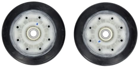 easyPART Kompatibel/Ersatz für LG Electronics AGM75510754 Laufrolle Set für Trommel LG in Trockner 2Stk