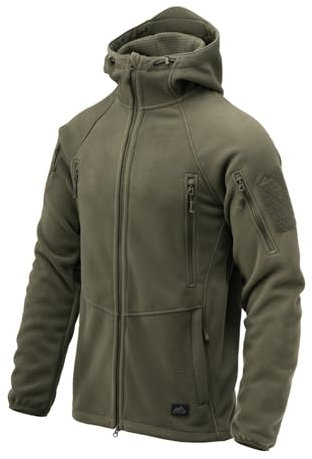 Helikon-Tex Patriot - Giacca in pile ibrido Mk 2, Verde oliva, Medium