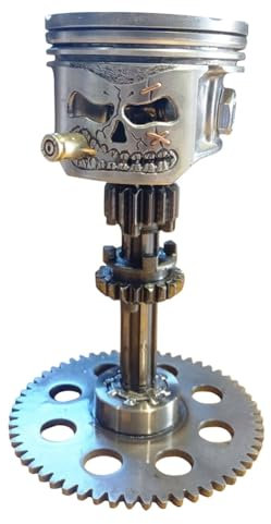 Skulptur Kolben Schädel Realistisch Schädel Skulptur Menschenkopf Statue Büro Haus Tisch Geschenke Halloween