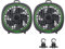 VIVOSUN AeroWave D4, 10,2 cm großer Ventilator mit abnehmbarem Haken, 3 Geschwindigkeiten, starker und leiser Luftstrom, einstellbarer Luftstromwinkel für Hydrokultur, Zirkulation und Kühlung,