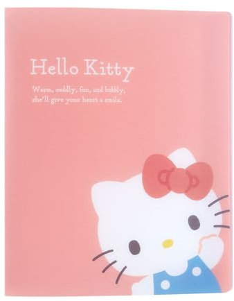 Sanrio 160067 SANRIO neues Leben Ordner Hello-Kitty, Chan, Hello-Kitty, 10,8 x 8,7 x 0,9 Zoll (27,5 x 22 x 2,3 cm) Charakter