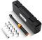 TOOLMAYS Cle Dynamometrique Velo et Moto, Clé Dynamométrique 1/4 pouce 2-20Nm, Clef Dynamométriques Vélo Cliquet Réversible 72 dents, y compris Douille Hexagonale et Embouts Torx