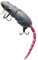 Artificial Mouse Bait, Fake Fishing Bait Rat Lure, Gear Rat Grey Fishing Lure Artificial Mouse Pike Lures Kit for Hook Tackle