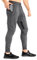 BROKIG Netz Gym Sporthose Herren Fitness Trainingshose Herren Lang Jogginghose Slim Baumwolle Vertikale Tasche Mit Reißverschluss(Dunkelgrau,M)