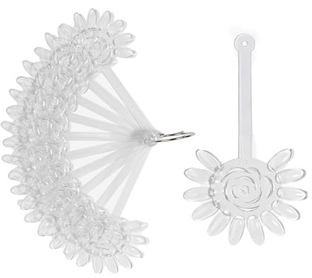 20 Pezzi Espositore per unghie, Unghie Finte per Espositore, Trasparenti Unghie Finte per Espositore display colorati per smalti per unghie finte per salone di bellezza