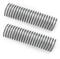 Gettimore 2 Pack Lower Duct Hose Replacement for Shark NV681UK NV681UKT Vacuum Cleaner Parts Clear Steel Cage Design