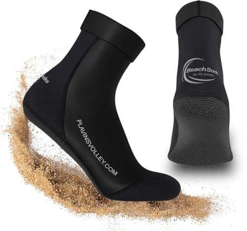 PLAVINS Professional Design Sports Sand Socks for Beach Volleyball, Sand Soccer & Beach Tennis